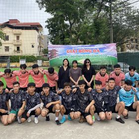 Khai mạc giải bóng đá học sinh Nhật Hàn khu vực Miền Bắc